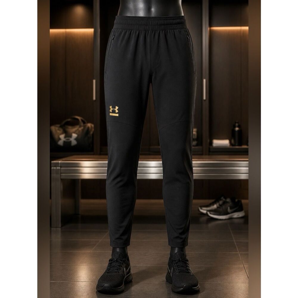 BLACK UNDER ARMOUR HEATGEAR 3/4 LEGGING SIZE SMALL